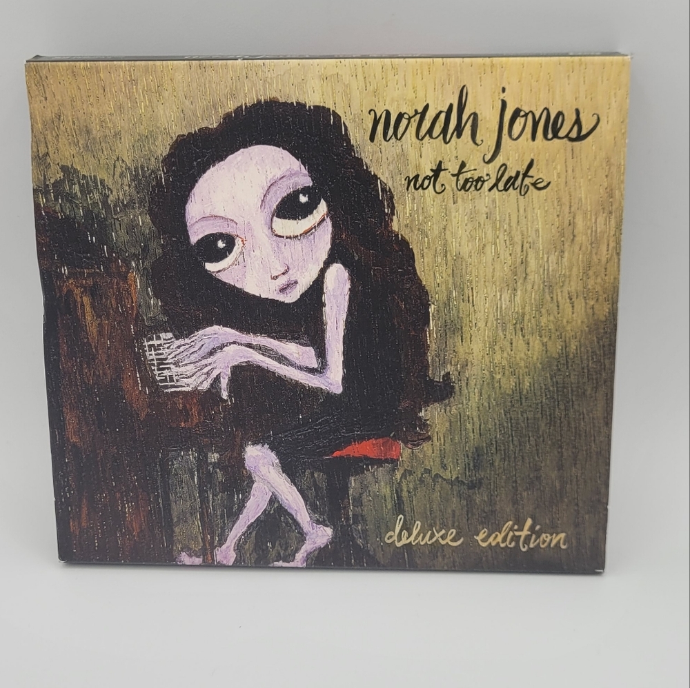 2007 Norah Jones Not Too Late Deluxe Edition CD + DVD Album